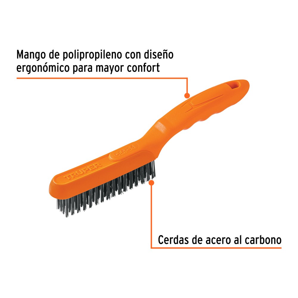 ESCOBILLA DE ACERO 11559 - TRUPER