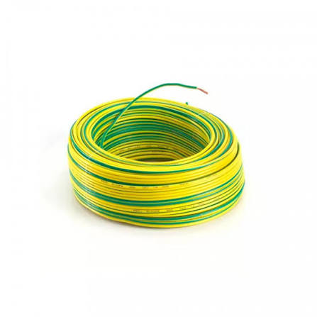 CABLE TW80 PARA PUESTA A TIERRA N° 12 AWG VERDE/AMARILLO X METRO