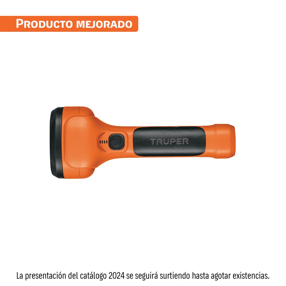 LINTERNA DE LED 350 LM, RECARGABLE, TRUPER 19847