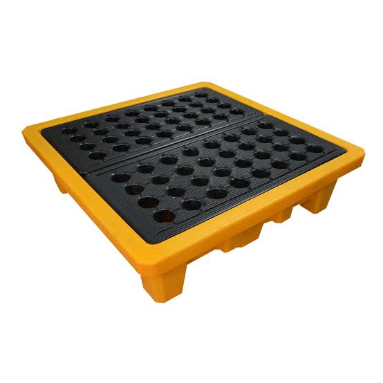 PALLET ANTI-DERRAME 132X132X30 CM