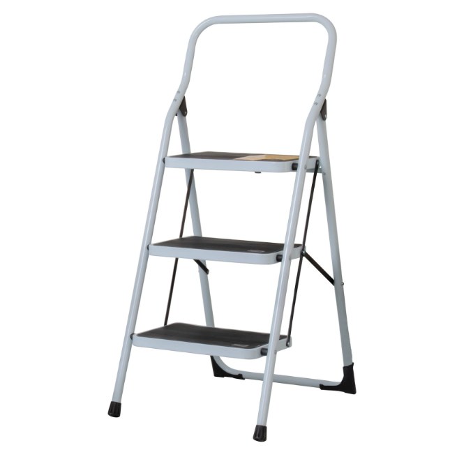 ESCALERA TUBULAR, PLEGABLE, 3 PELDAÑOS, PRETUL 24120