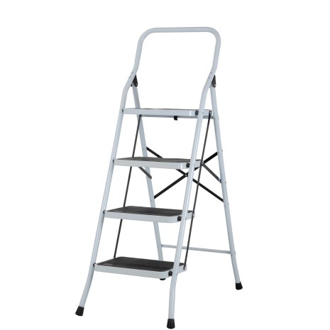 ESCALERA TUBULAR, PLEGABLE, 4 PELDAÑOS, PRETUL 24122