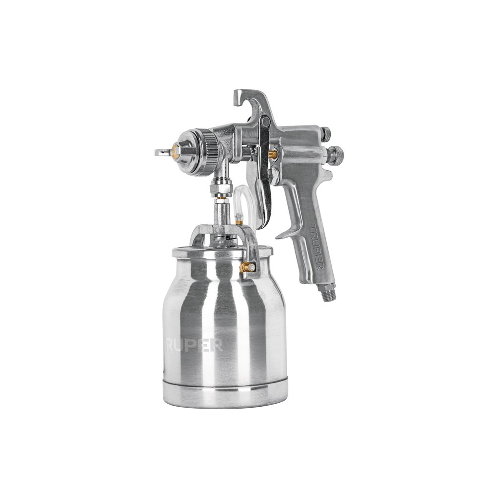 PISTOLA P/PINTAR SUCCIÓN HVHP VASO ALUM, 1.8MM, 2 VAL TRUPER 14087