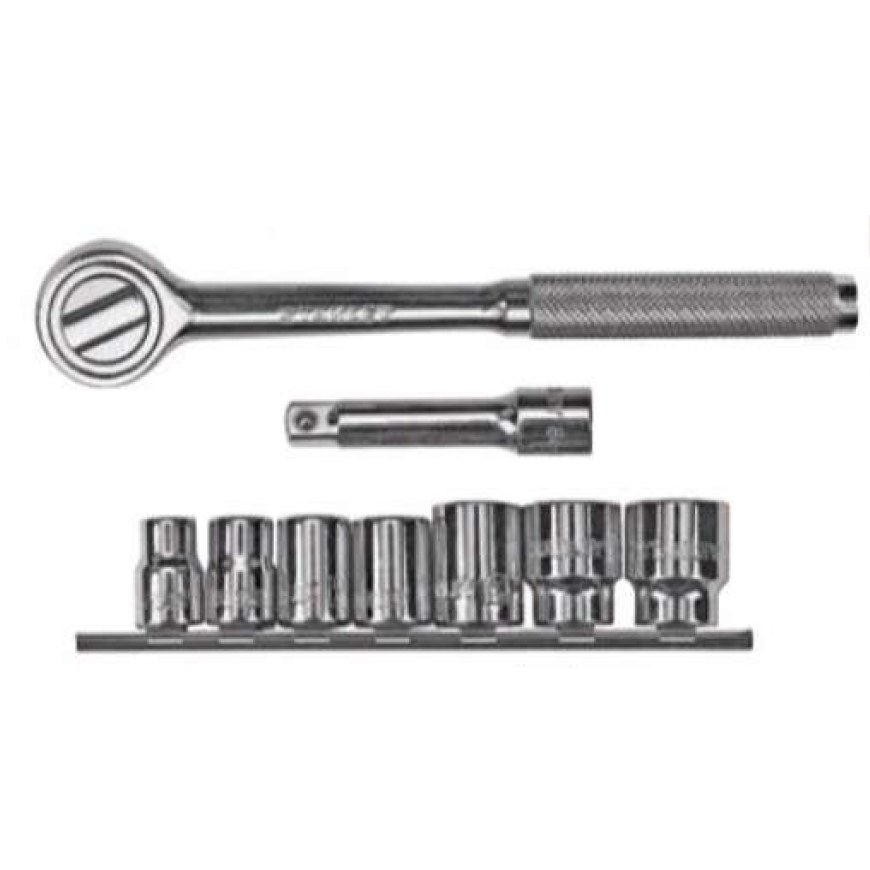 JUEGO DE DADOS HEXAGONALES 3/8 MM HASTA 3/4" PARA ENCASTRE DE 3/8 - STANLEY 86-219