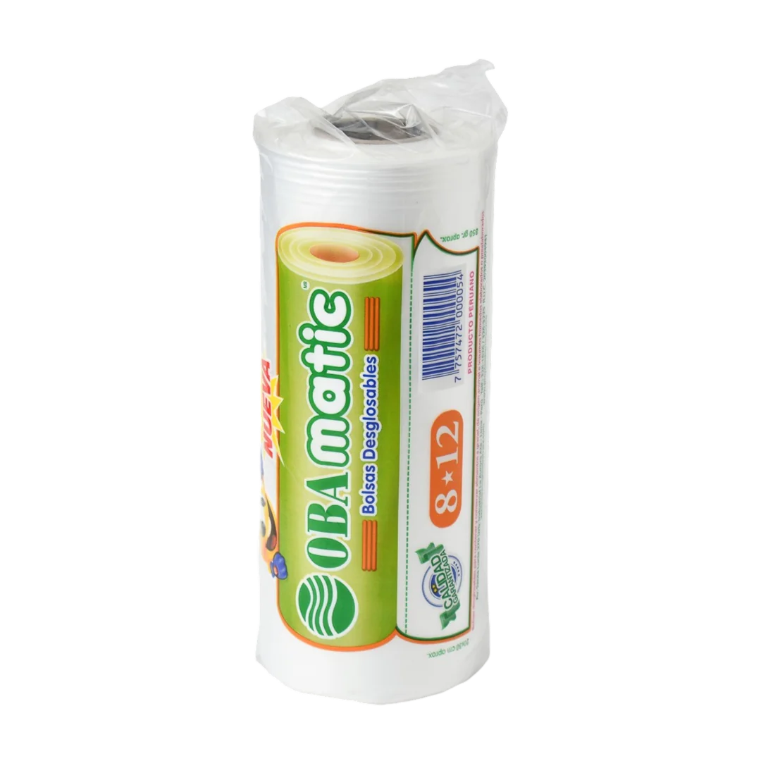 BOLSA ROLLO  8 X 12 (1 KL)