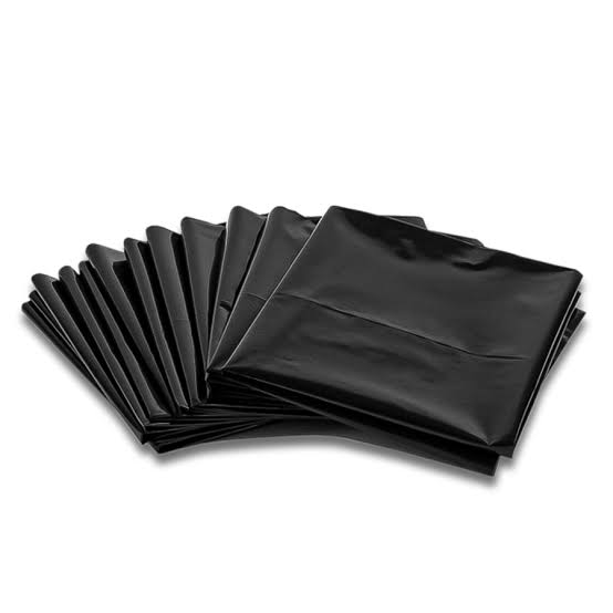 BOLSA BASURA 140 LITROS COLOR NEGRO PQTE X 100 UND
