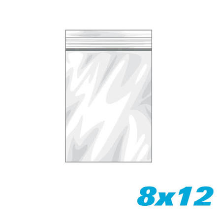 BOLSA CON CIERRE HERMETICO 8X12