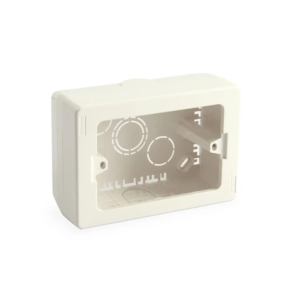 CAJA MODULAR DE PARED 2X4 BTICINO BLANCA