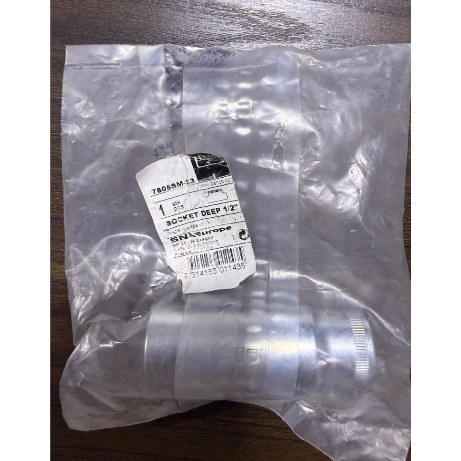 DADO HEXAGONAL MILIMETRO 1/2" X 23MM LARGO BAHCO 7805SM-23
