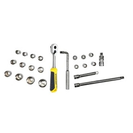 JUEGO DADO POLIG.23PZA MM 1/2" MODULO STANLEY (STMT) 74-726-8