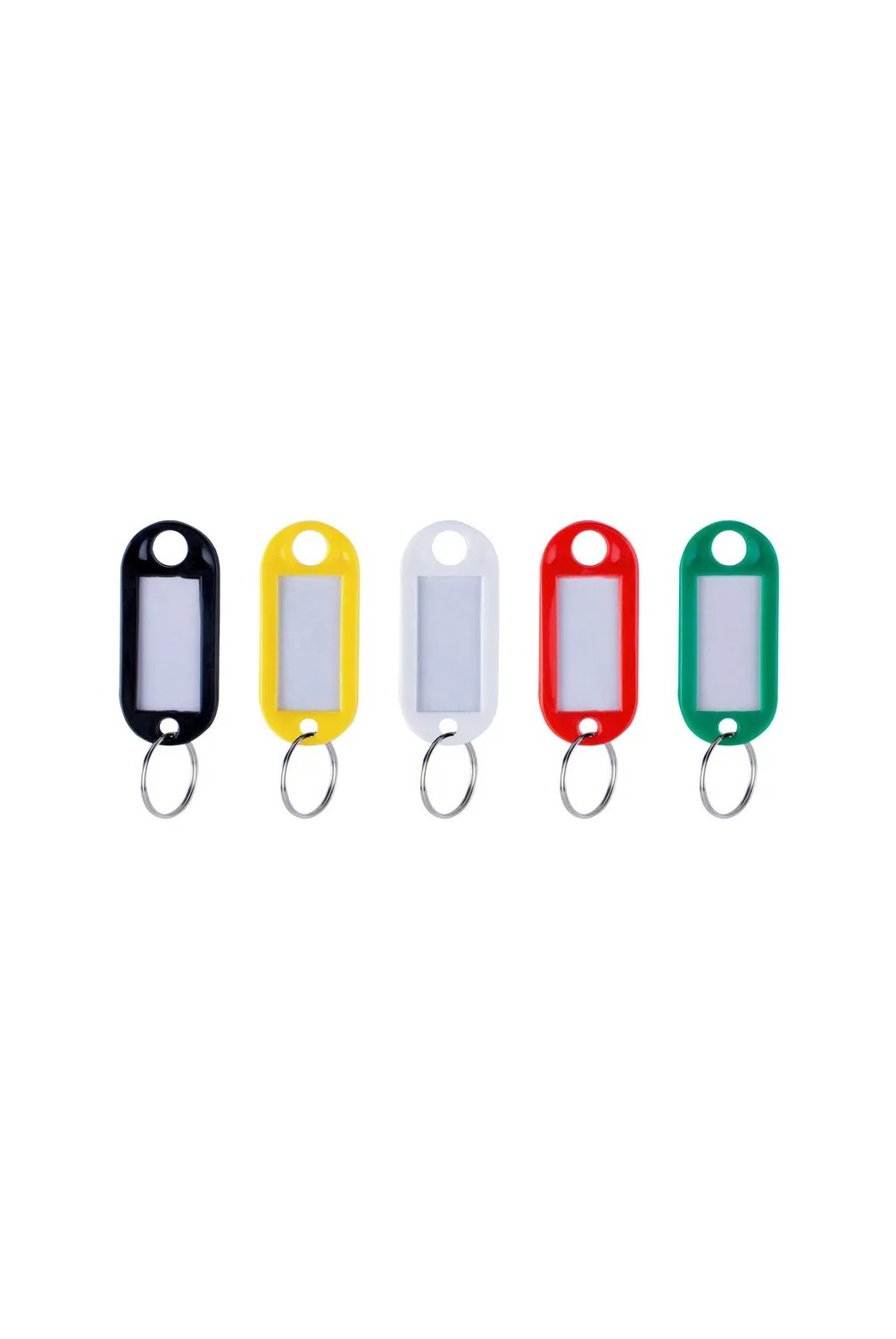 LLAVEROS DE PLASTICO COLORES