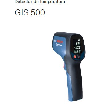 MEDIDOR DE TEMPERATURA GIS 500 BOSCH NIV